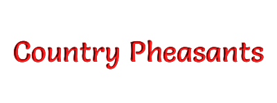 country pheasants banner